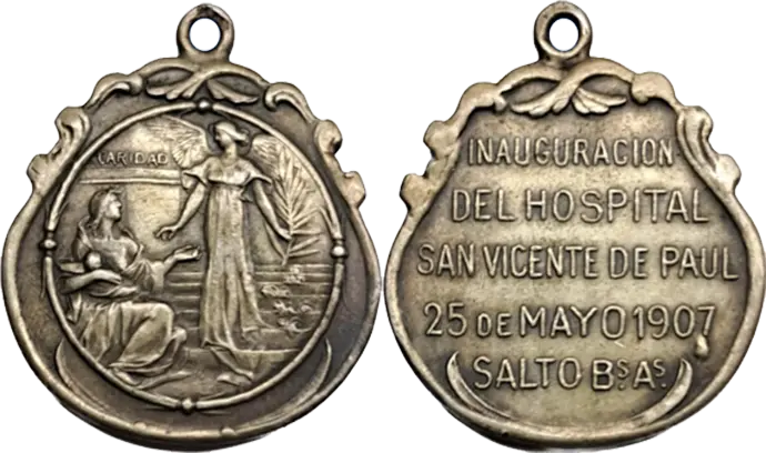 Medalla del Hospital San Vicente de Paul