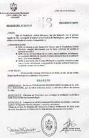 Decreto Municipal