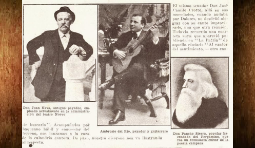 Nota periodística sobre Pancho Sierra